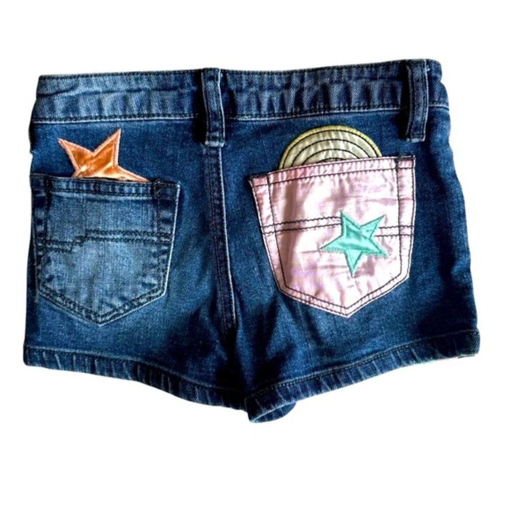 Marc Jacob’s & DL1961 | Little Girl Blue & White Denim Short Bundle Size 6 - Picture 3 of 8